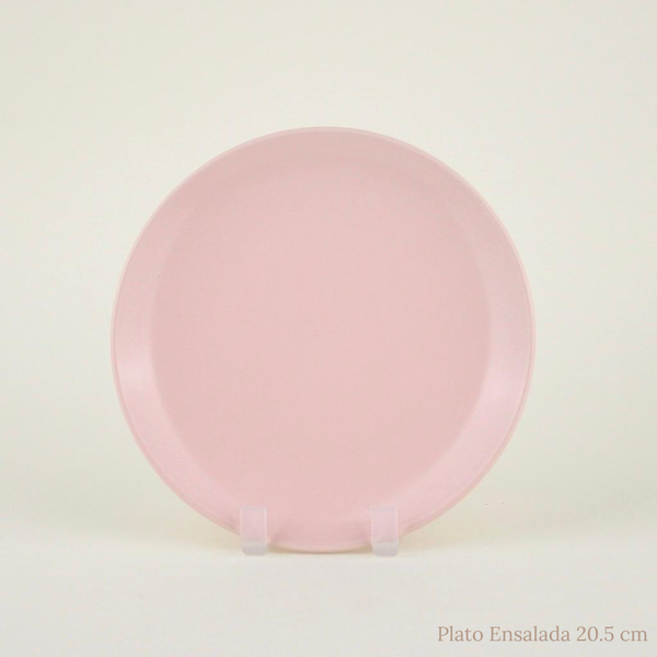 Plato Porcelana Mate Pink