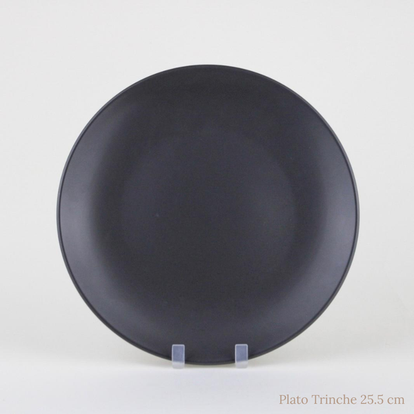 Plato Porcelana Mate Grey