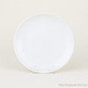 Plato Porcelana Mate White