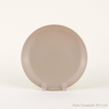 Plato Porcelana Mate Beige
