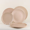 Plato Porcelana Mate Beige
