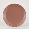 Plato Porcelana Mate Terracota