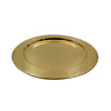 Plato Acero Inoxidable Gold