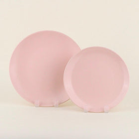 Plato Porcelana Mate Pink