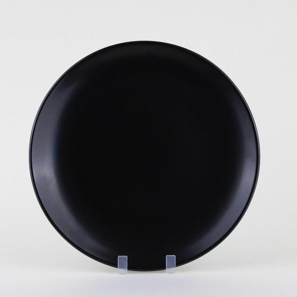 Plato Porcelana Mate Black