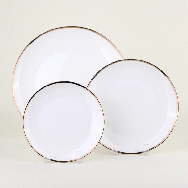 Plato Porcelana Filo Delgado Gold