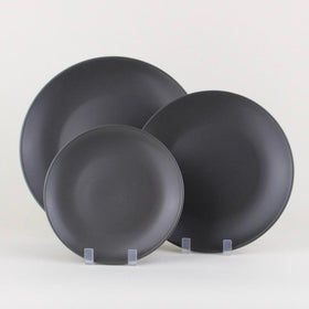 Plato Porcelana Mate Grey