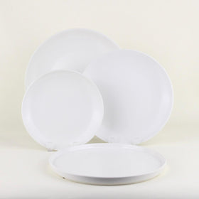Plato Porcelana Mate White
