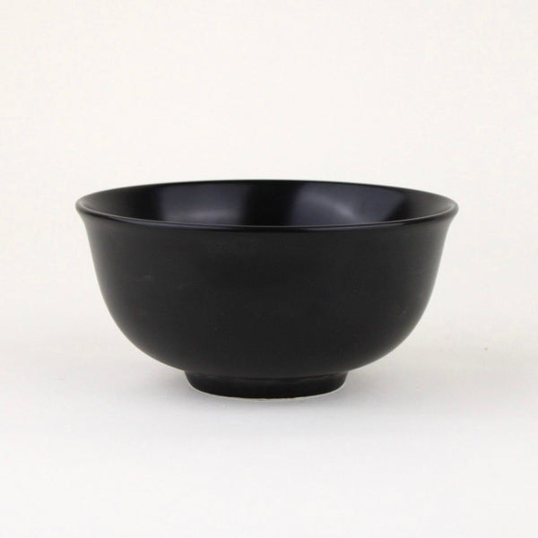 Plato Porcelana Mate Black