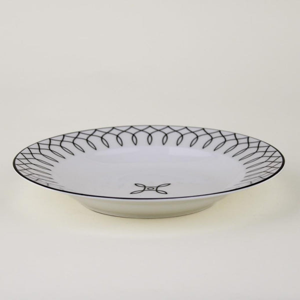 Plato Porcelana Amalfi Black