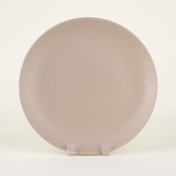 Plato Porcelana Mate Beige
