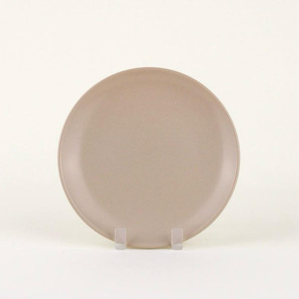 Plato Porcelana Mate Beige