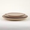 Plato Porcelana Mate Beige