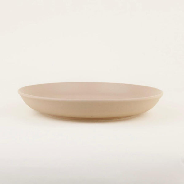 Plato Porcelana Mate Beige
