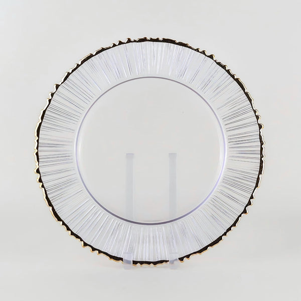 Plato Royale Champagne Gold Rim