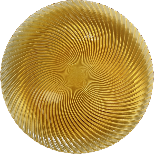 Plato Espiral Amber